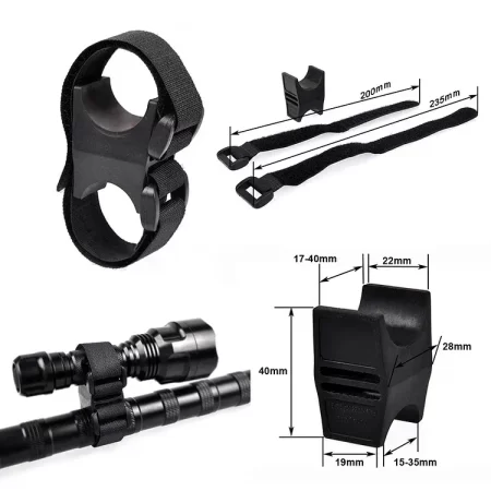 Flashlight Holder for Bicycle