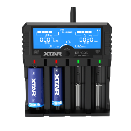 XTAR VP4L Plus Зарядно за батерии