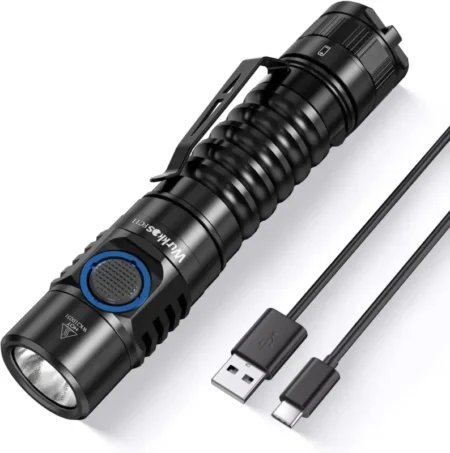 Wurkkos FC11 LH351D 90 CRI Flashlight, Black 5000k