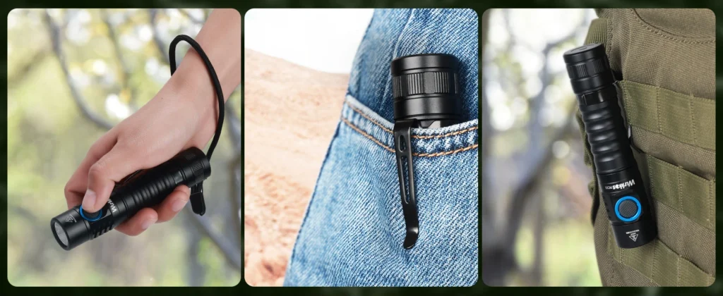 Wurkkos FC11 LH351D 90 CRI Flashlight, Black 5000k